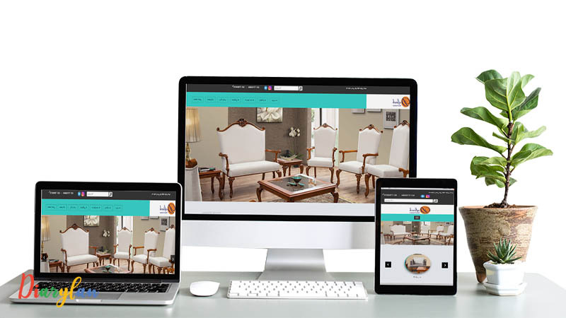 طراحی سایت لوازم چوبی | طراحی وب سایت لوازم خانگی چوب